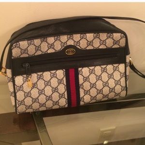 Authentic Gucci bag navy blue